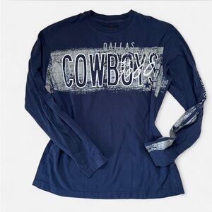 NFL Dallas Cowboys Navy Long Sleeve Tee